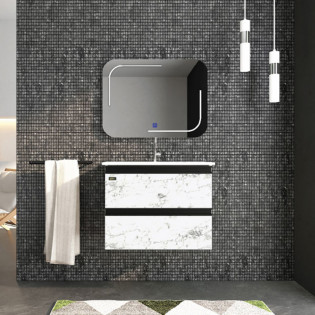 Beroia Furniture Unit with Washbasin 60x46 Cm Carara 
