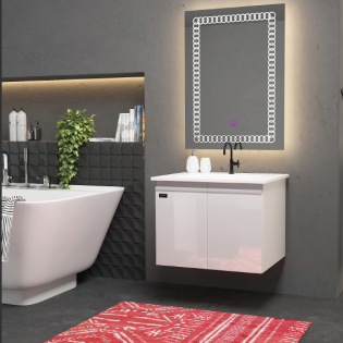 وحدة موبيليا أبيض 60*46 سم بيرويا