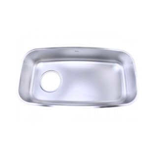 حوض مطبخ بيورتي تحت رخامة مستطيل 41×79 سم استانلس