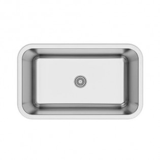 حوض مطبخ اصيل تحت رخامة مستطيل 76×46 سم   