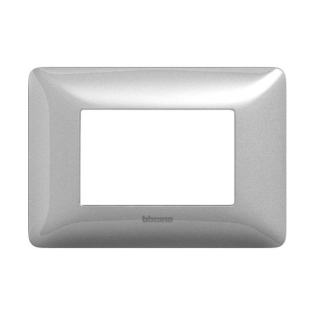Cover frame Matix Edge 3 Module Silver Bticino
