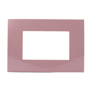 Cover frame Matix Edge 3 Module Light Rose Bticino