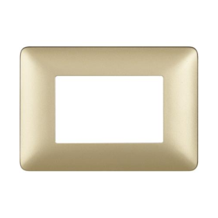 Cover frame Matix Edge 3 Module Gold Bticino