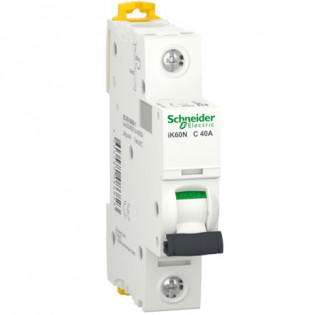 قاطع كهربائي شنايدر إليكتريك  احادي  40 امبير 
