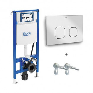 خزان دفن بشاسية كامل ولوحة طرد مربعة كروم روكا 