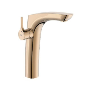 خلاط حوض عالي روكا انسجينا روز جولد لامع