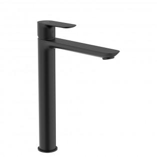 Roca Cala High-Neck Basin Mixer Matt Black