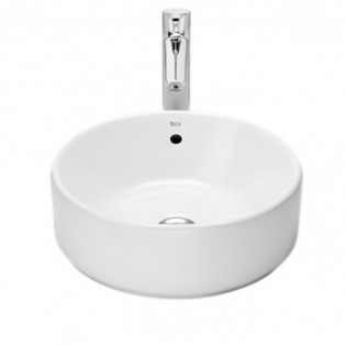  حوض فوق سطح دائري روكا ذا جاب 39 × 39 سم أبيض