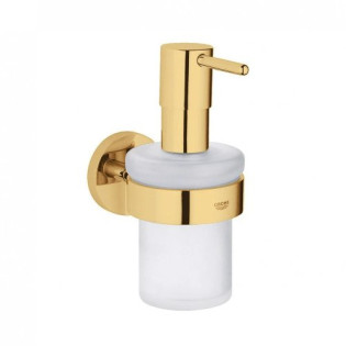 موزع صابون ايسنشيال  ذهبي لامع جروهي 