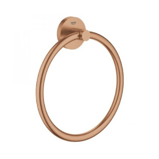 حامل فوطة دائري جروهي  ايسينشيال روز جولد مطفي 