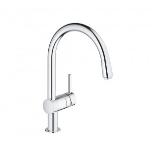 Grohe Minta Pullout Kitchen Mixer Chrome