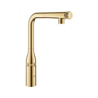 Grohe Essence SmartControl Kitchen Mixer Glossy Gold