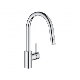 Grohe Eurosmart Cosmopolitan Pullout Kitchen Mixer Chrome