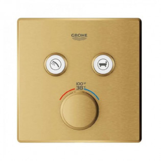 Grohe Grohtherm SmartControl Concealed Shower Mixer Matt Gold
