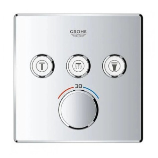 وش خلاط دفن مربع جروهي جروثيرم سمارت كنترول كروم 