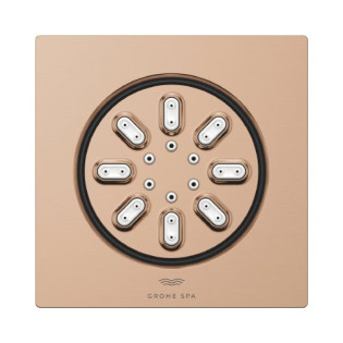 Grohe Aqua Jet Square bruched Rose Gold