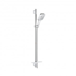 Grohe SmartActive Cube Squared Shower Rail Chrome