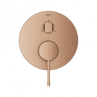 3-way mixer Concealed  Mixer with Diverter Essence Bruched Rose gold Grohe