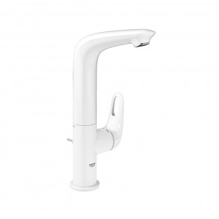 خلاط حوض عالي يوروستايل أبيض مطفي جروهي