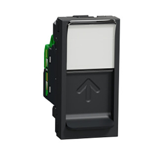 بريزة انترنت RJ45 شنايدر اليكتريك نيو يونيكا  جرافيت  