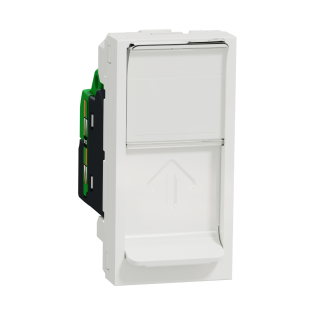 بريزة انترنت RJ45   شنايدر اليكتريك نيو يونيكا أبيض  