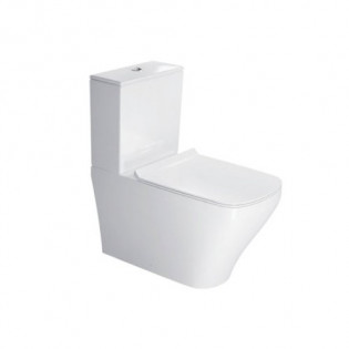 Duravit DuraStyle Comfort Close Coupled Toilet with Seat Cover White