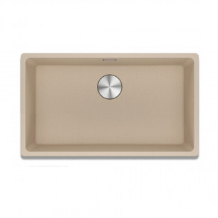 Franke kitchen basin Maris Under counter Rectangle 76 × 44 cm Matt beige