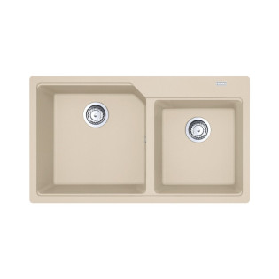 Franke Urban Under counter Rectangle kitchen Sink 86×50 cm Matt beige