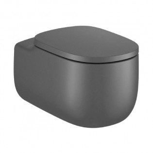 مرحاض معلق مع سيديلي روكا بيوند رمادي مطفي