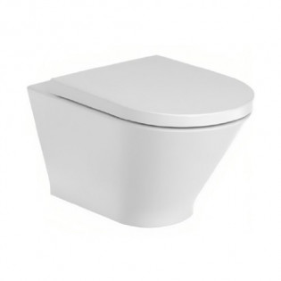 مرحاض معلق روكا ذا جاب 54×35 سم مع سيديلي أبيض 