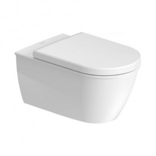 مرحاض معلق مع سيديلي ديورافيت دارلينج نيو أبيض