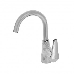 High-neck Basin Mixer Segura chrome Sarrdesign