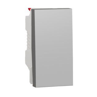  Schneider Electric New Unica  One-way Switch 10 Amp Aluminium