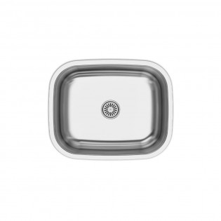 حوض مطبخ اصيل 48×38 سم استانلس