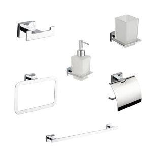 طقم اكسسوارات حمام انفينتي 7000 كروم