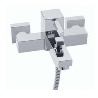 BGI Quadra Bathtub Mixer Chrome