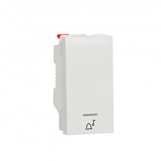 زر جرس 10 أمبير شنايدر اليكتريك نيو يونيكا أبيض  