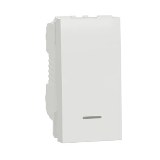 زر جرس 10 أمبير شنايدر اليكتريك نيو يونيكا أبيض  