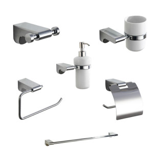 طقم اكسسوارات حمام انفينتي 3200 كروم