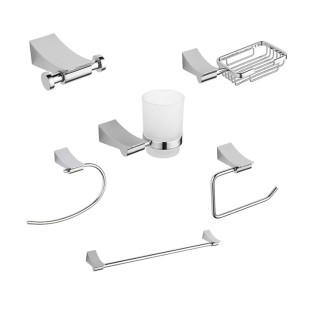 طقم اكسسوارات حمام انفينتي 1800 كروم