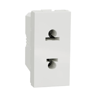 بريزة اوروبي شنايدر اليكتريك أمريكي نيو يونيكا 16 أمبير أبيض  