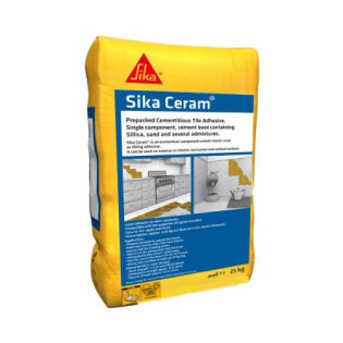 سيكا سيرام رمادي 25 كجم