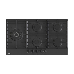 مسطح غاز جورينيا 5 شعلة 90 سم أسود 