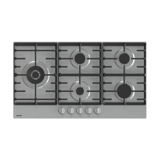 Gorenje Built-in Gas hob 5 burners 90 cm silver 
