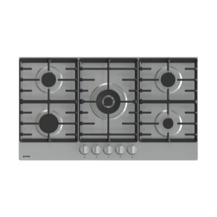 Gorenje Built-in Gas hob 5 burners 90 cm silver 