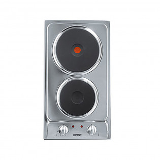 Built-in electric hob 2 burners 30 cm stainless Gorenje