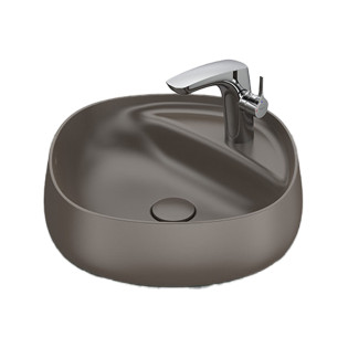  حوض روكا بيوند فوق سطح 43×43 سم بني 