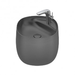 Roca Wall Mounted Bathroom Basin 47×46 cm Onyx  