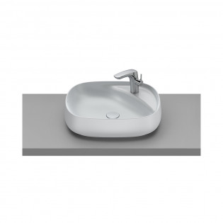  حوض فوق سطح روكا بيوند 56×43 سم رمادي فاتح