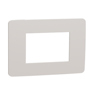 Schneider Electric New Unica Cover Frame  3Module Light Grey 